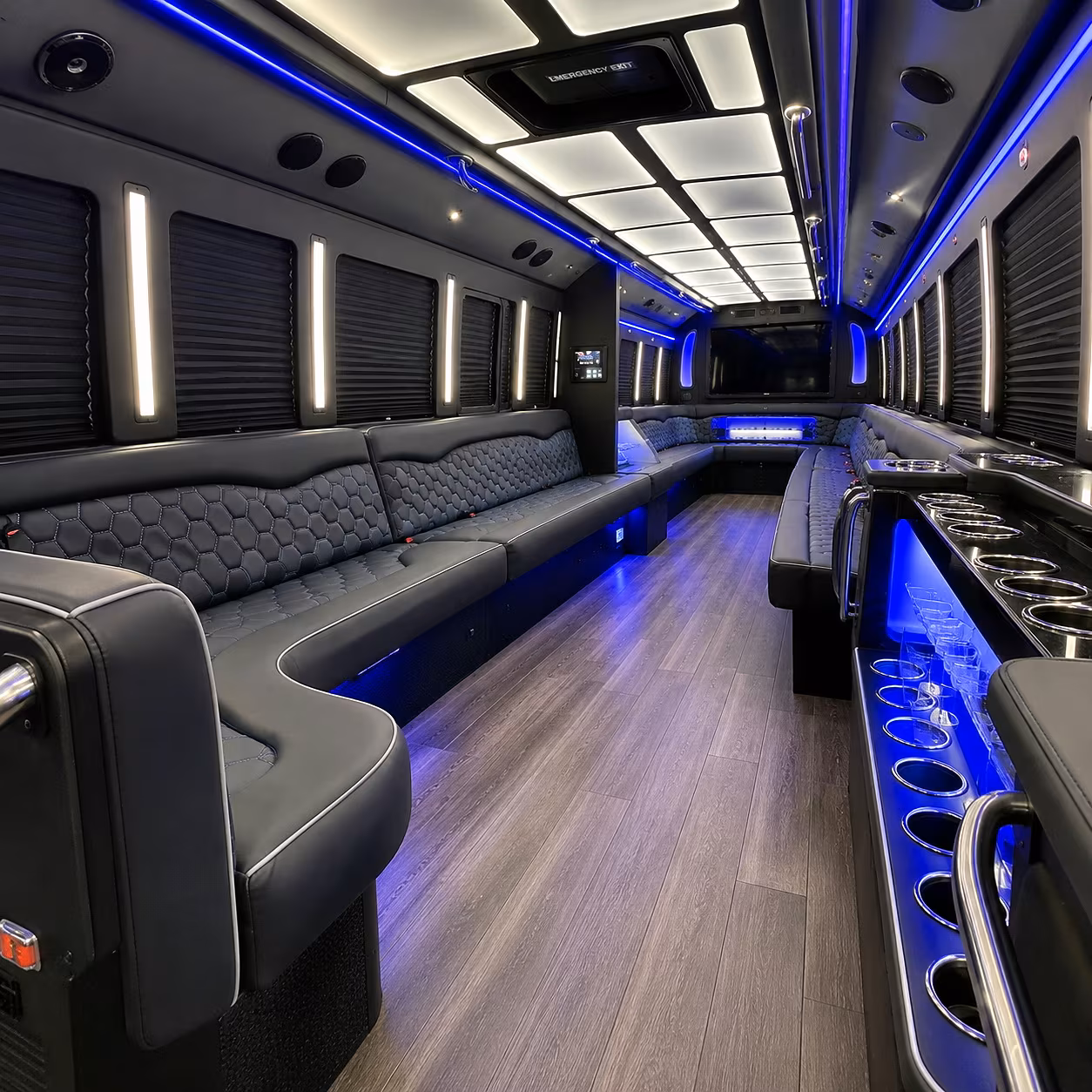 minibus interior