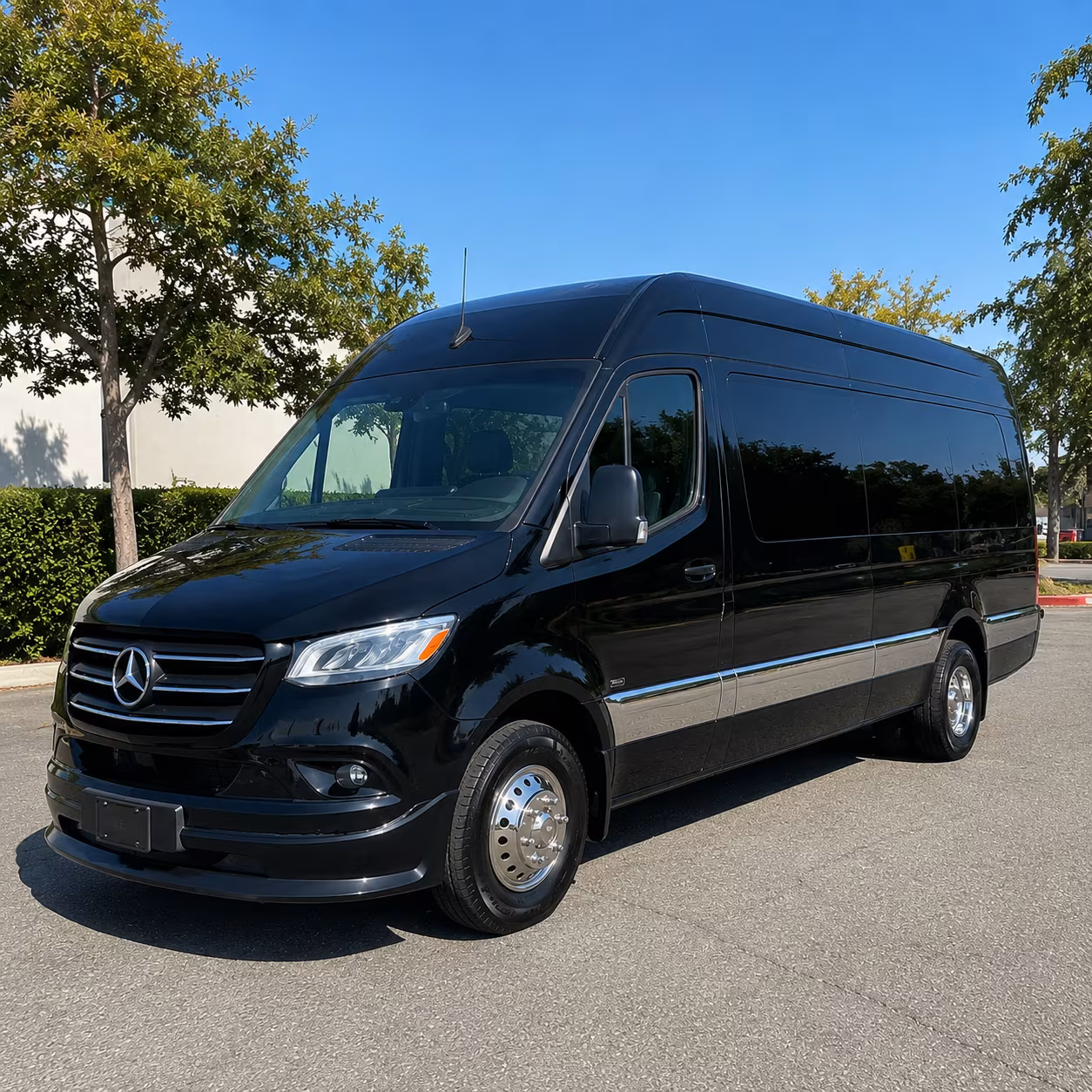 Sprinter Van Rental with Driver Exterior