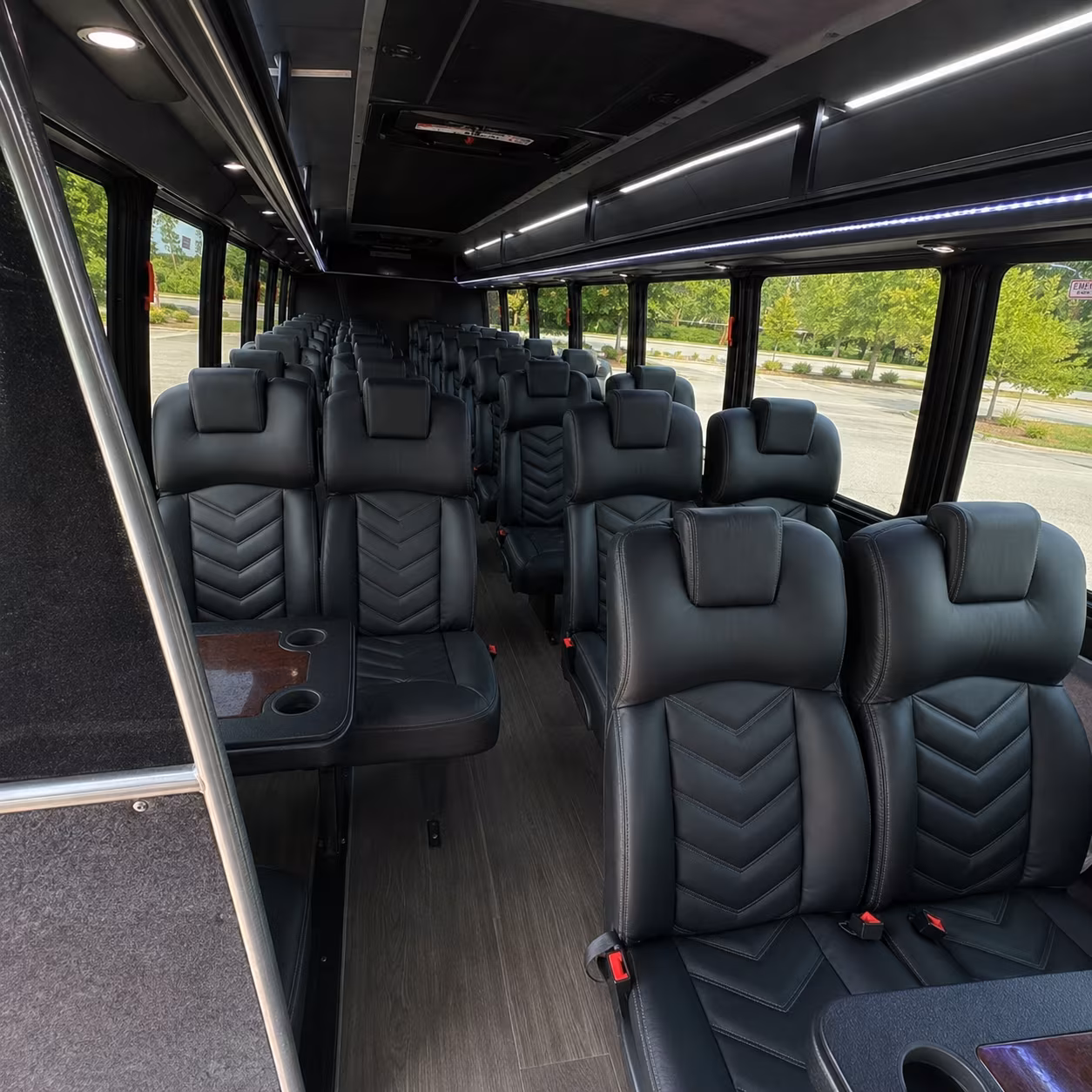 Staten Island Airport Shuttle & Transportation party bus exterior