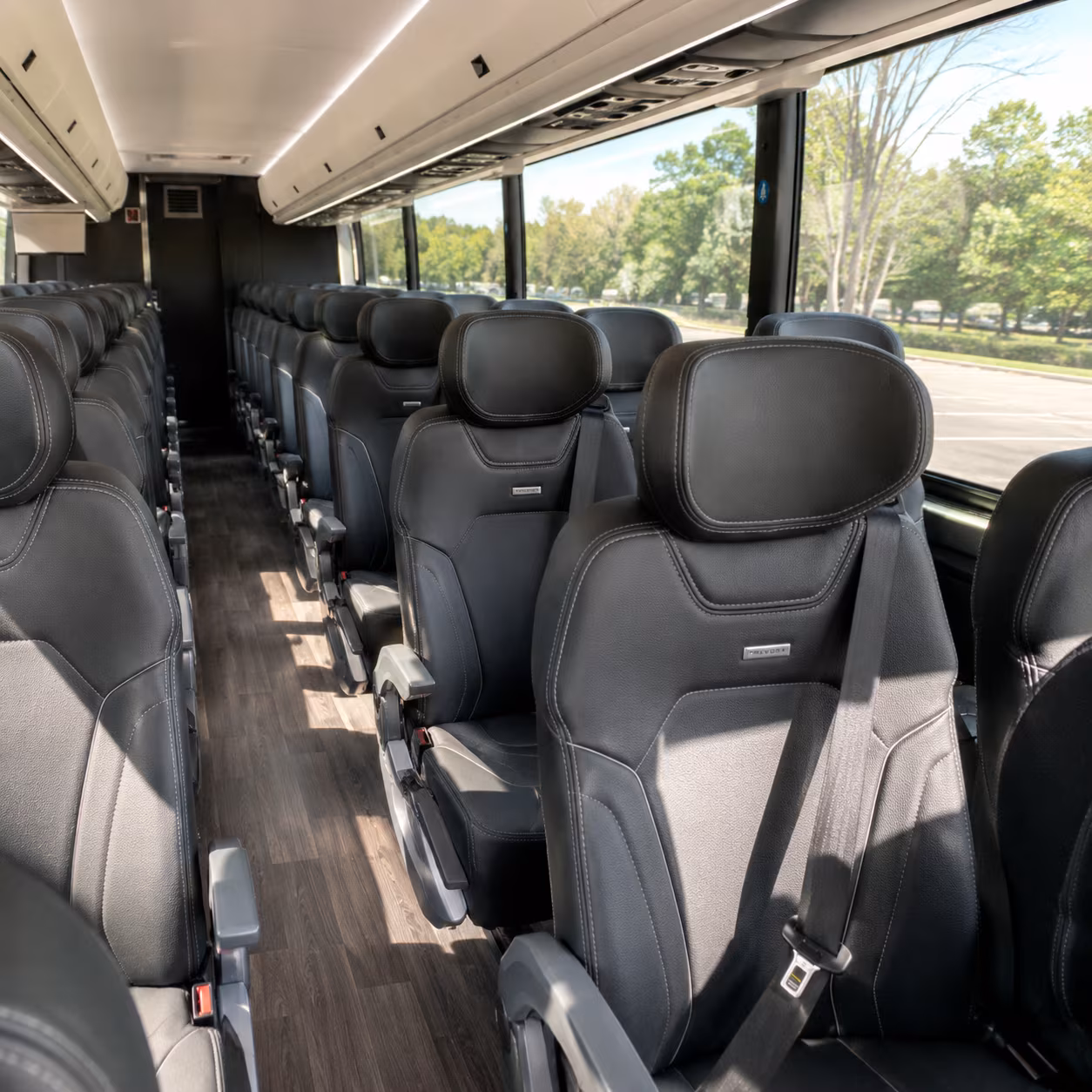 Staten Island Airport Shuttle & Transportation party bus exterior