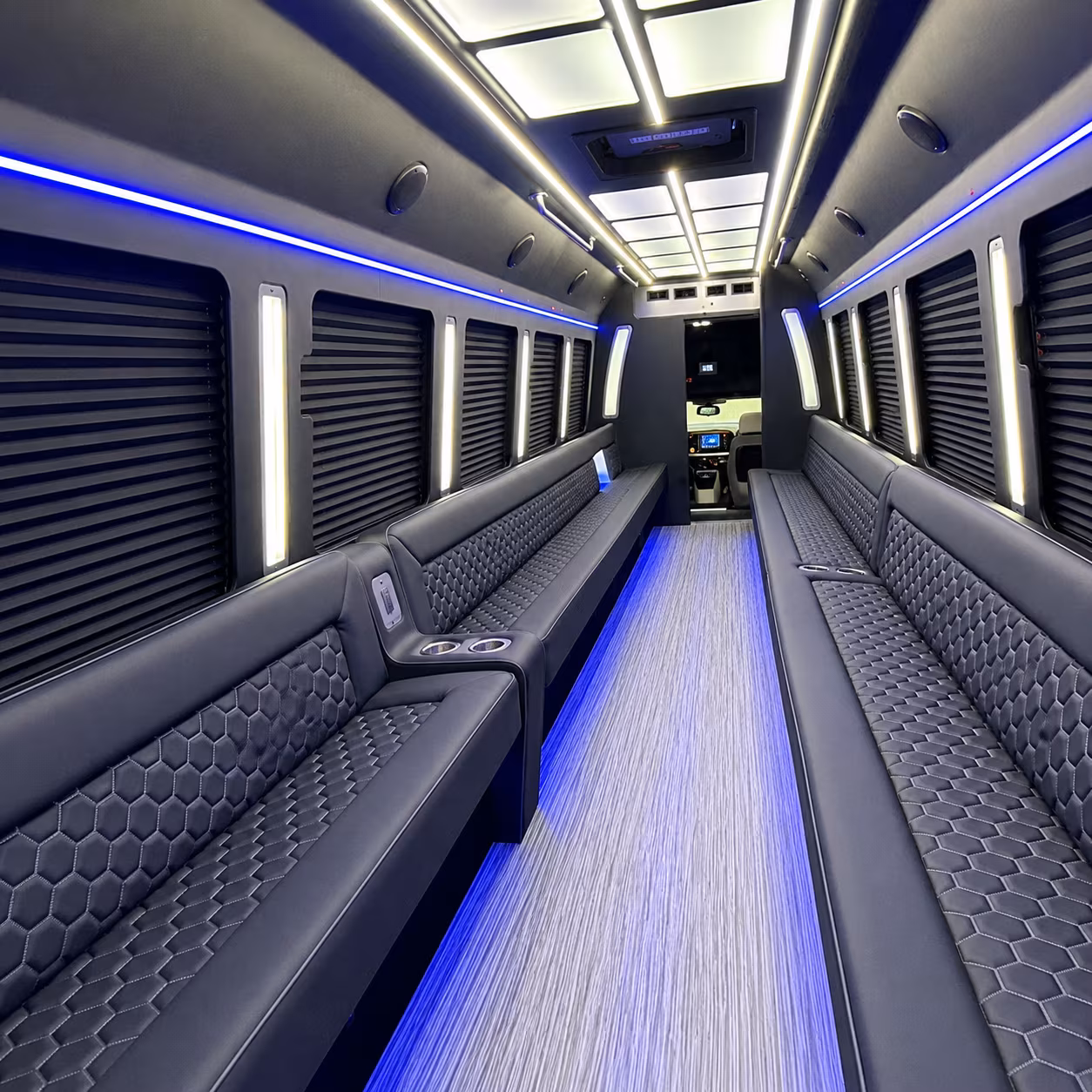 Staten Island Birthday, Sweet 16, & Quinceañera Transportation party bus exterior