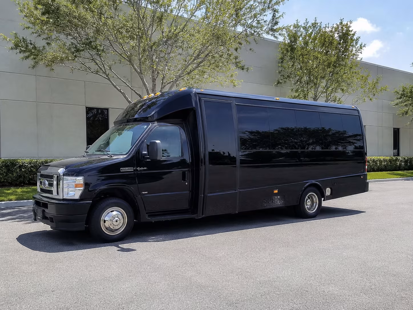 Staten Island Corporate Transportation party bus exterior