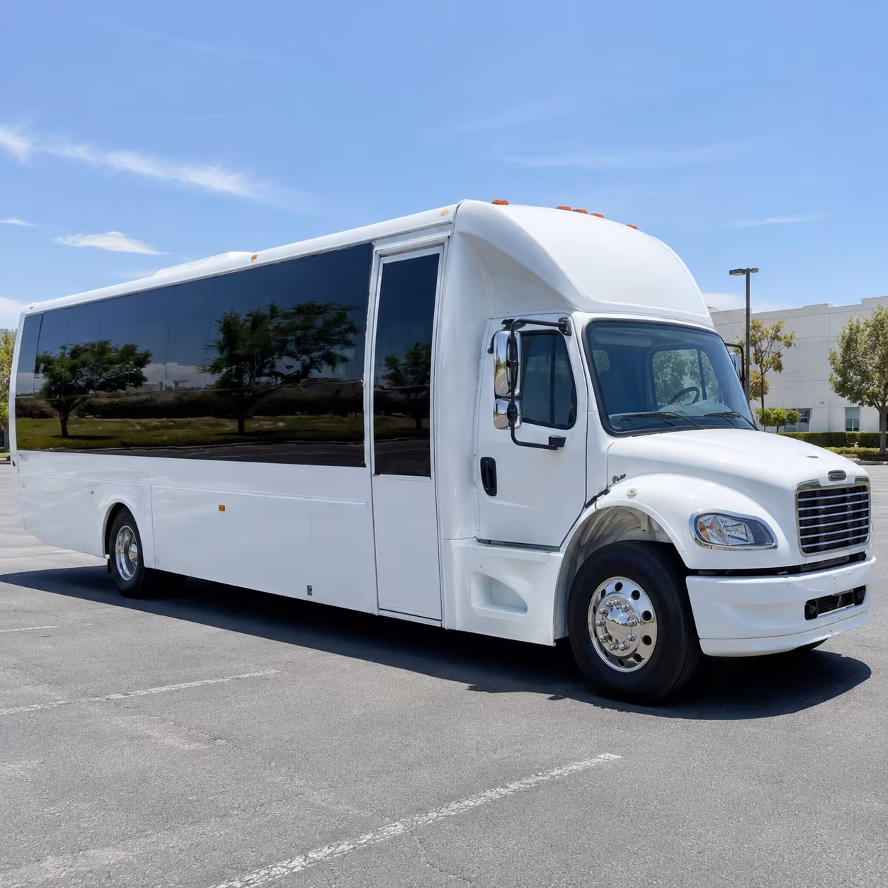 Staten Island Private Event Transportation party bus exterior