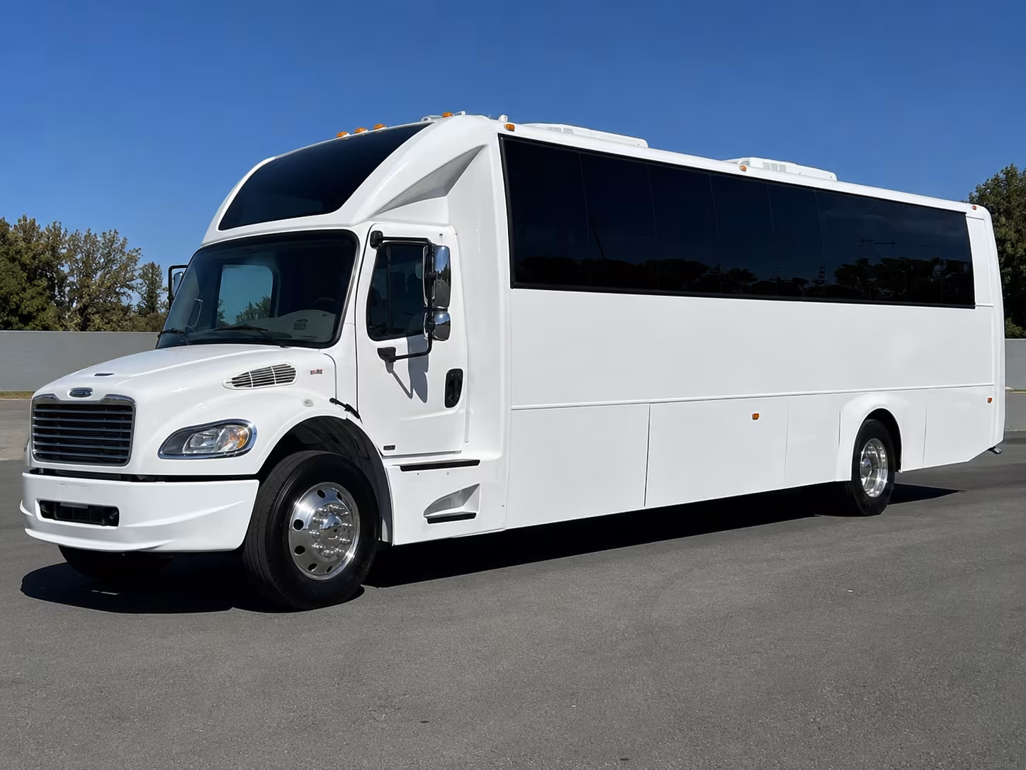 Staten Island Private Event Transportation party bus exterior