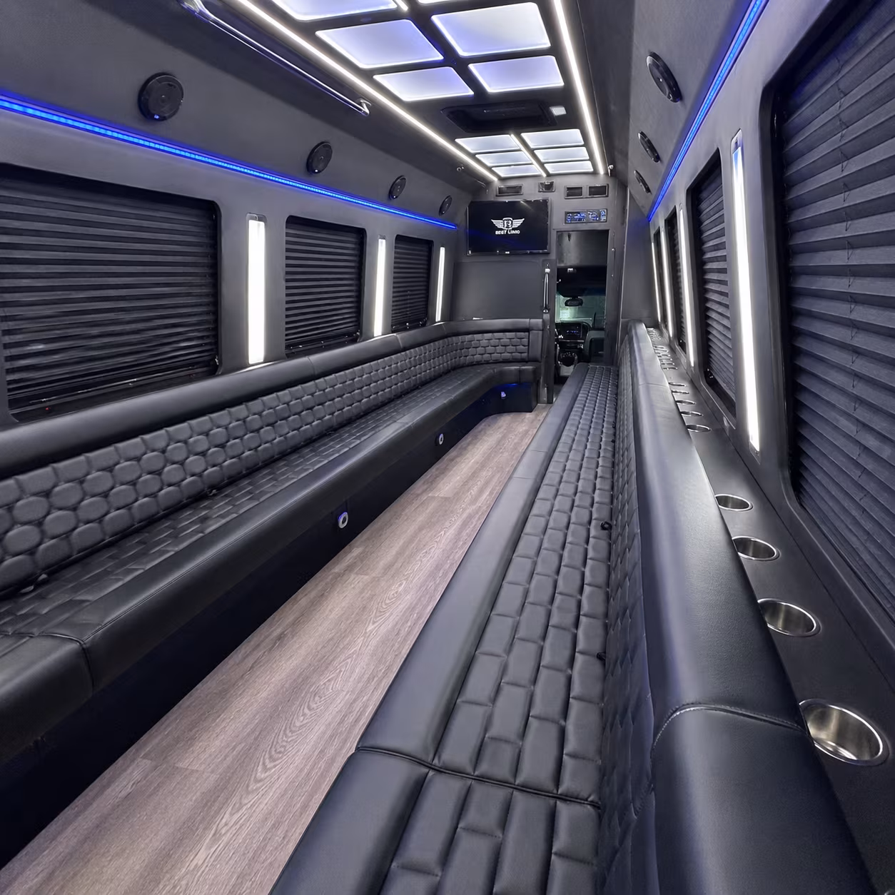 Staten Island Prom & Homecoming Transportation party bus exterior
