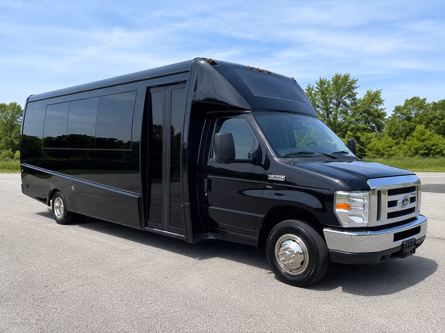 Staten Island School Event Transportation party bus exterior