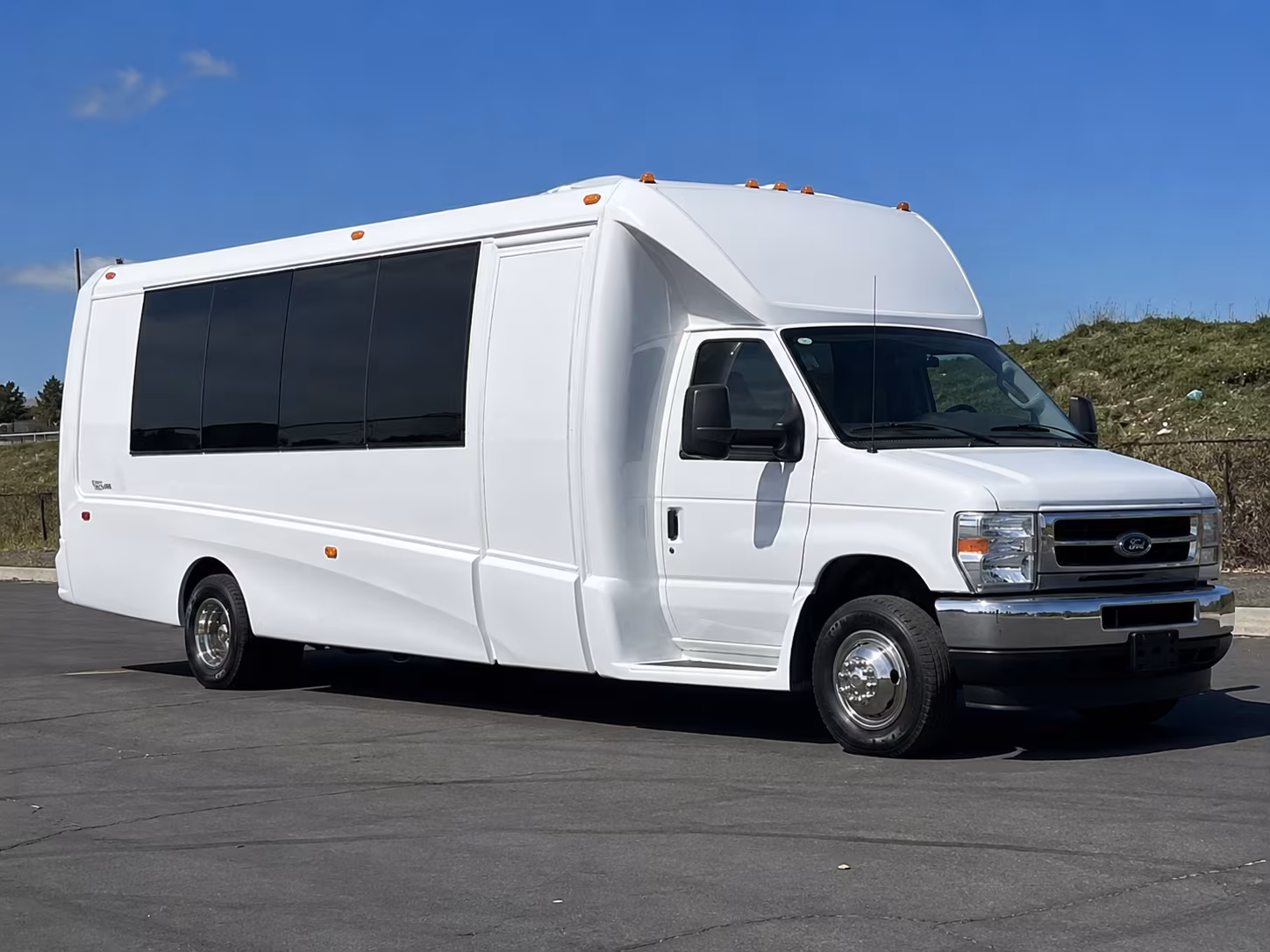 Staten Island Wedding Transportation party bus exterior