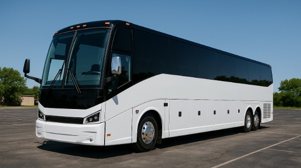 Exterior of Staten Island Party Bus Company's 40 Passenger Party Bus in Staten Island