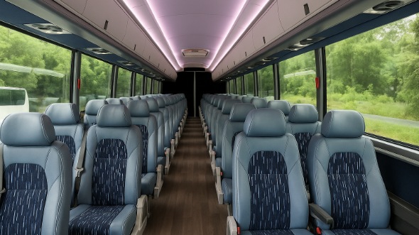 25 passenger minibus interior